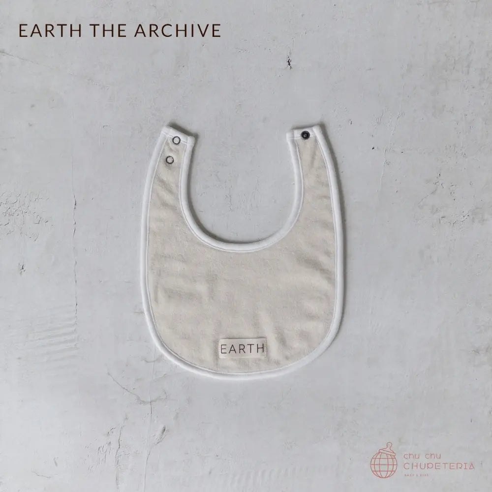 EARTH THE ARCHIVE】Organic Bib - chu chu CHUPETERIA 正規代理店