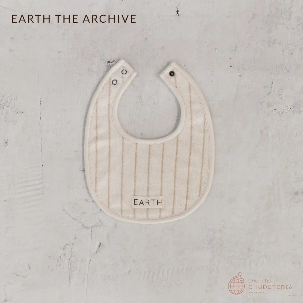 新品)Earth bib 3コ EARTH THE ARCHIVE】Organic Bib - chu chu CHUPETERIA 正規代理店