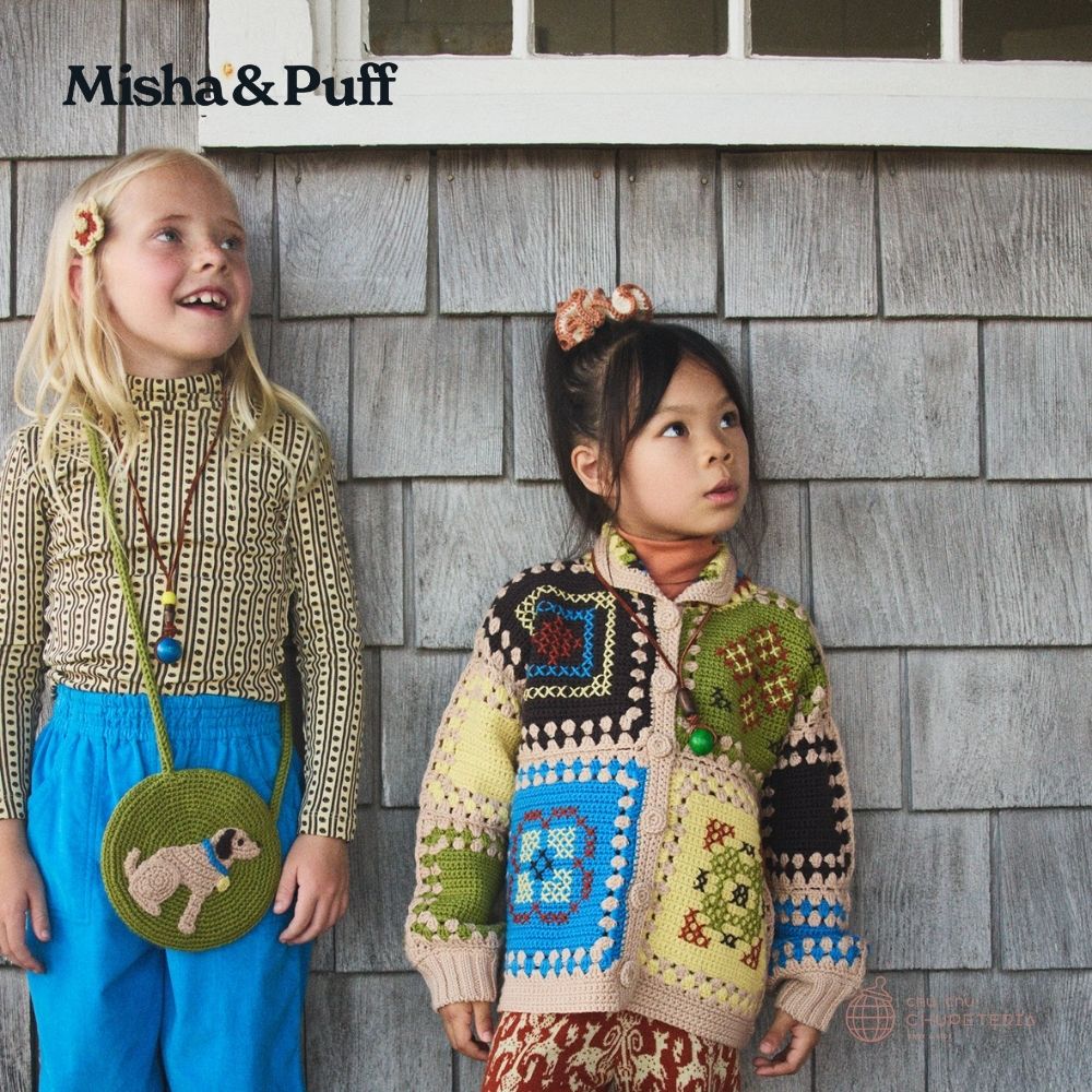 Misha&Puff】Turtleneck -Raffia Little House Floral (25AW Drop2