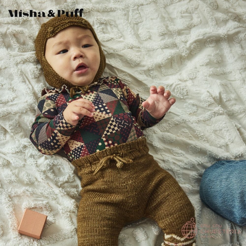 Misha & Puff ロンパース・帽子 Misha & Puff】Baby Trapper Hat - Nutshell (25WI Drop2) – chu chu