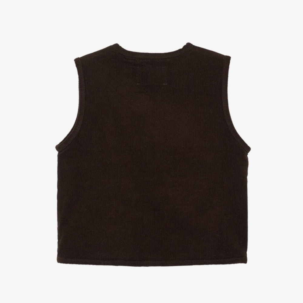 【SISSEL EDELBO】Rita MINI Vest Brown _ chu chu CHUPETERIA