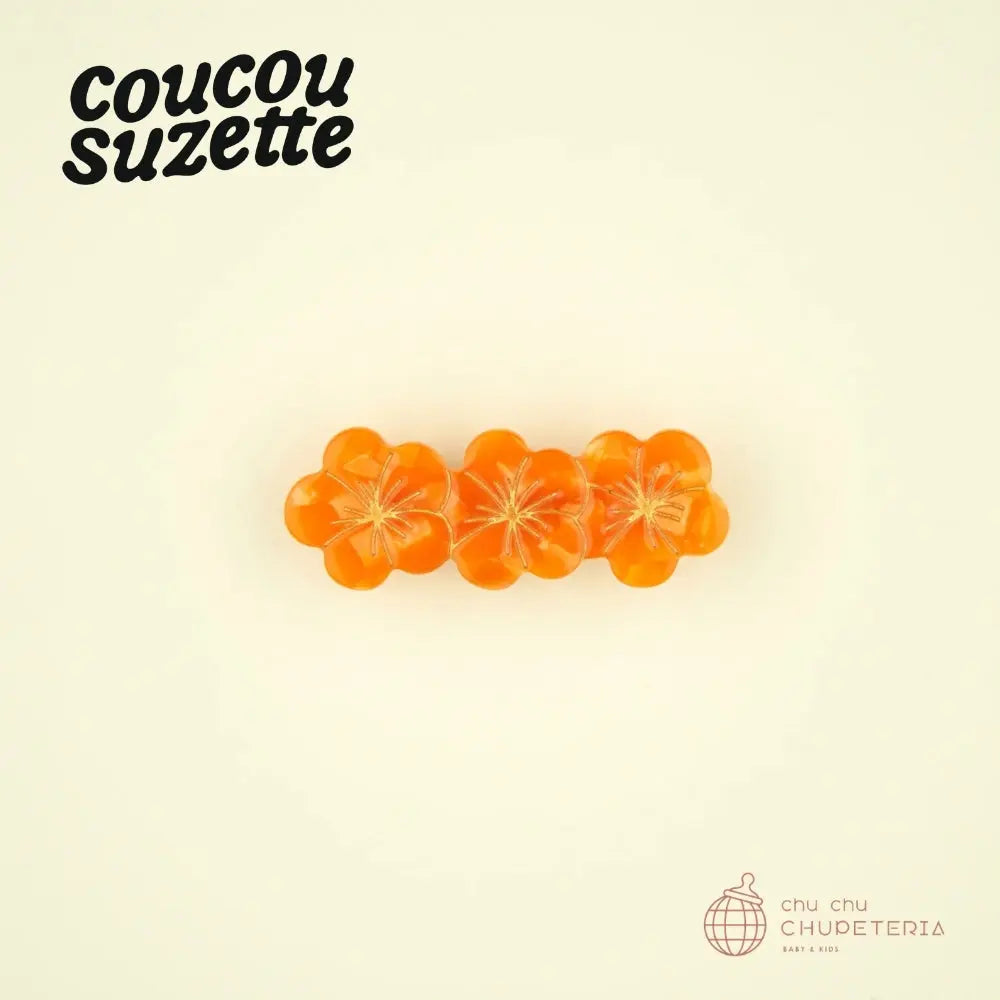 【Coucou Suzette】Nasturtium Hair Clip 1- chu chu CHUPETERIA