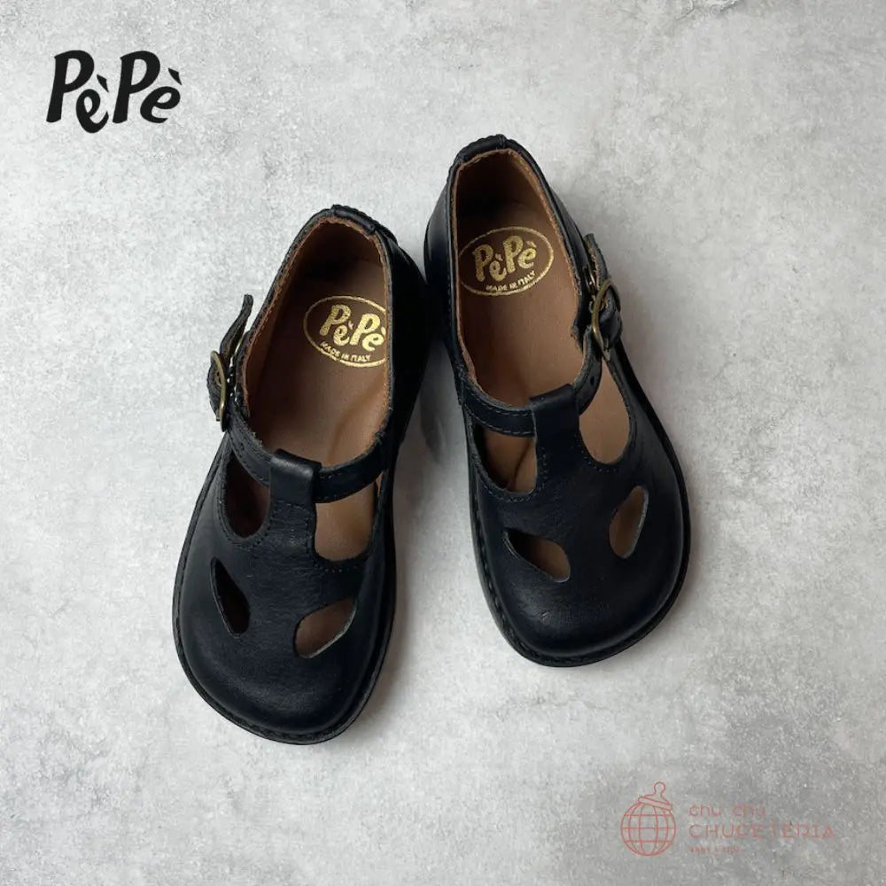 【Pepe】KAVA Bruno - Low - Black - chu chu CHUPETERIA