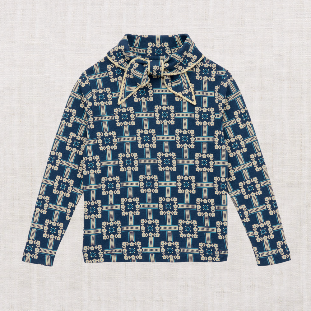 【Misha&Puff】Scout Top - Moonlight Railroad Floral - 26WI Drop1 _ chu chu CHUPETERIA