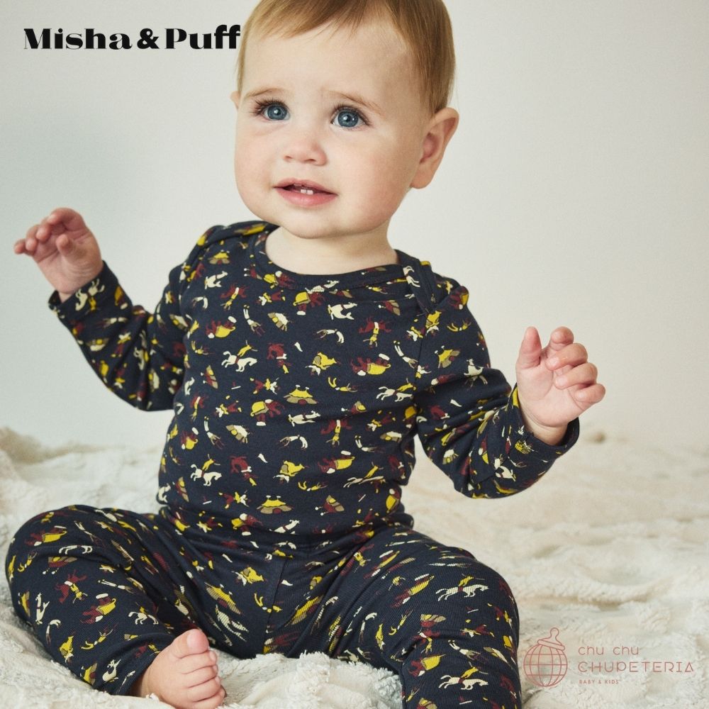 Misha&Puff】Baby Rib Longies -Pebble(25AW Drop2) – chu chu CHUPETERIA