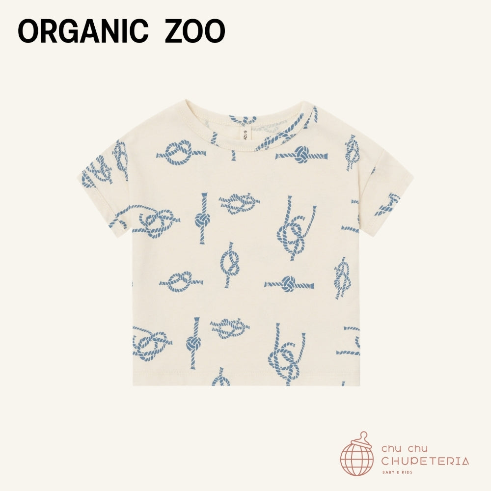 ｟送料無料｠【organic zoo】Sailor Knots Boxy T-shirt - chu chu CHUPETERIA