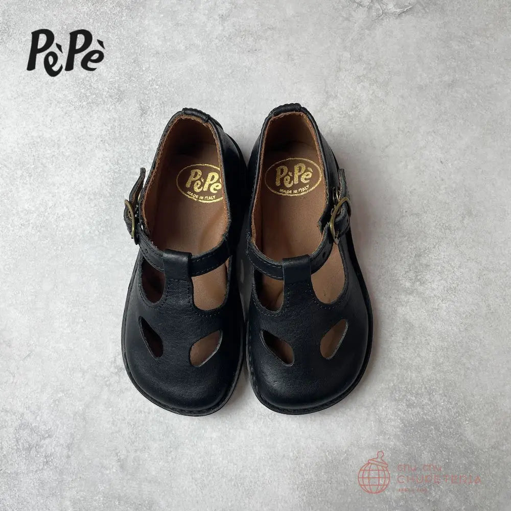 【Pepe】KAVA Bruno - Low - Black - chu chu CHUPETERIA