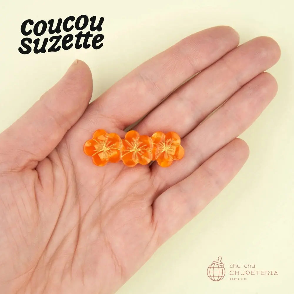 【Coucou Suzette】Nasturtium Hair Clip 2- chu chu CHUPETERIA