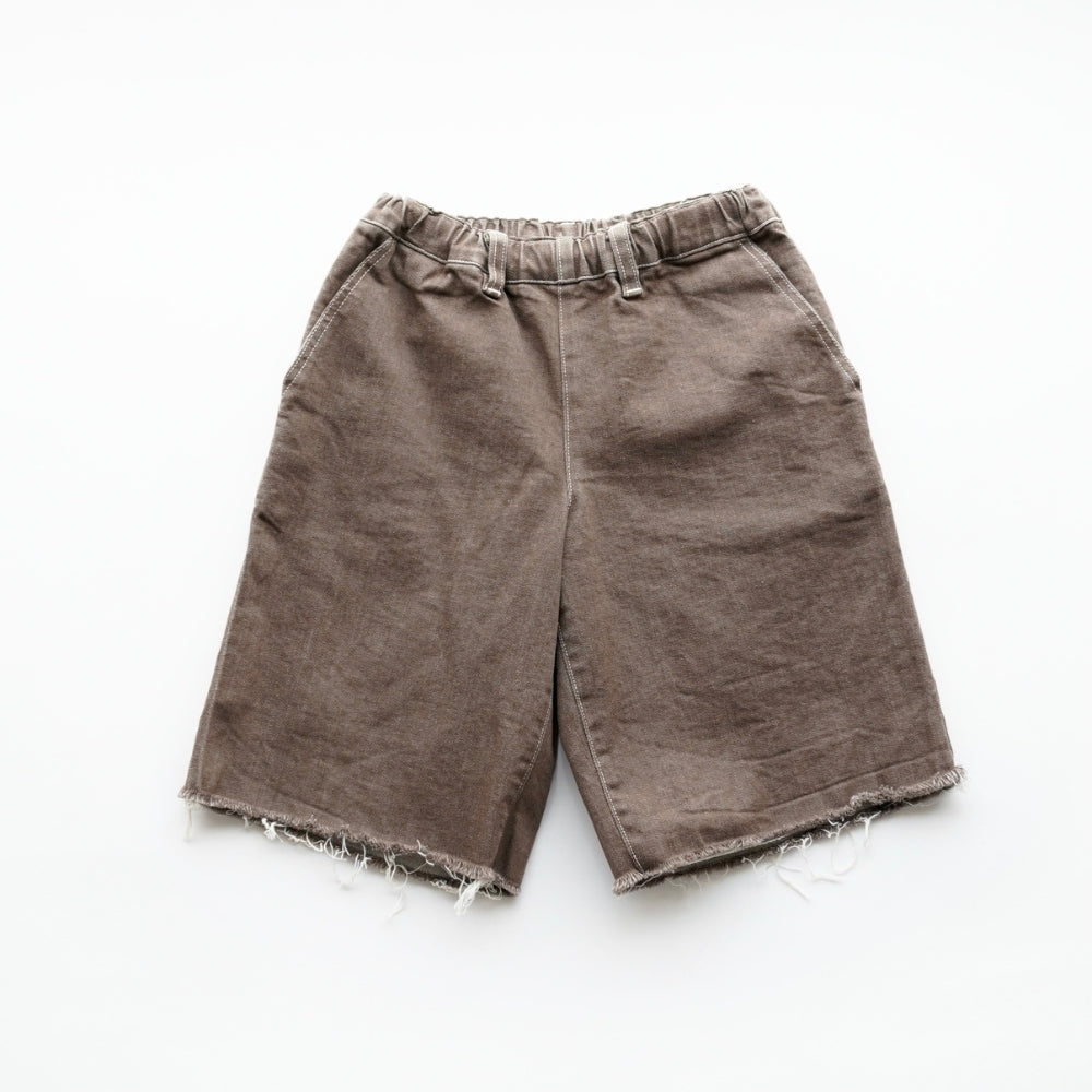 【MOUN TEN.】cutoff midi jeans - 26AW Drop1 _ chu chu CHUPETERIA