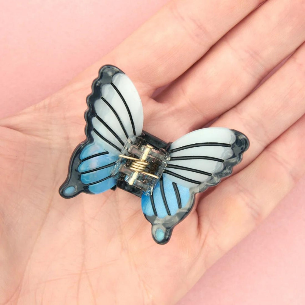 【Coucou Suzette】Blue Butterfly Mini Hair Claw _ chu chu CHUPETERIA