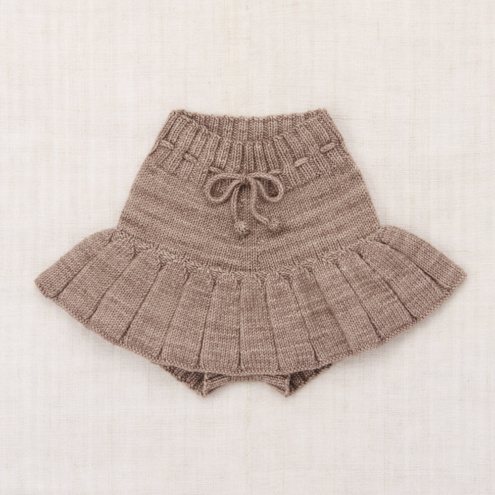 【Misha & Puff】SKATING POND SKIRT - TURTLEDOVE- 26FA Drop2 _ chu chu CHUPETERIA
