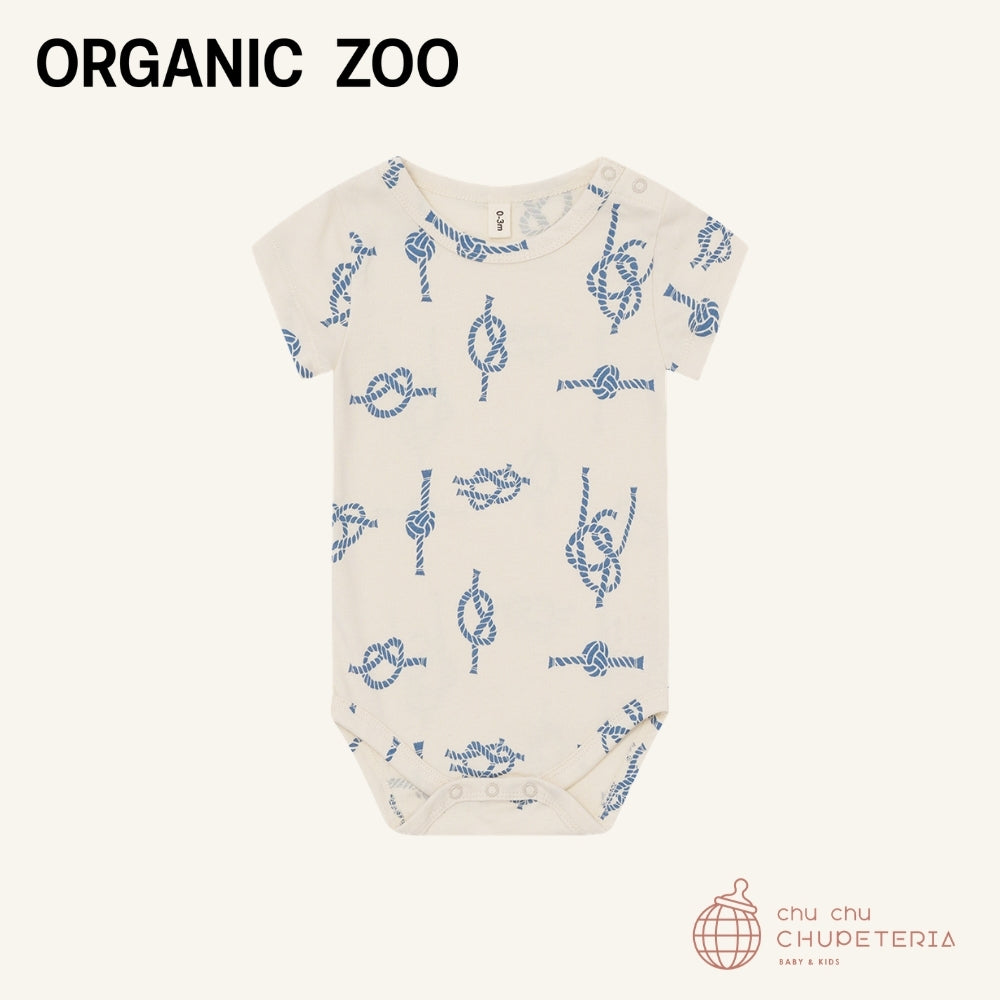 ｟送料無料｠【organic zoo】Sailor Knots Short Sleeve Bodysuit - chu chu CHUPETERIA