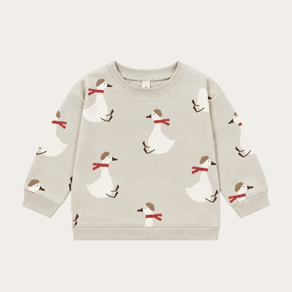 【organic zoo】Christmas Goose Sweatshirt _ chu chu CHUPETERIA