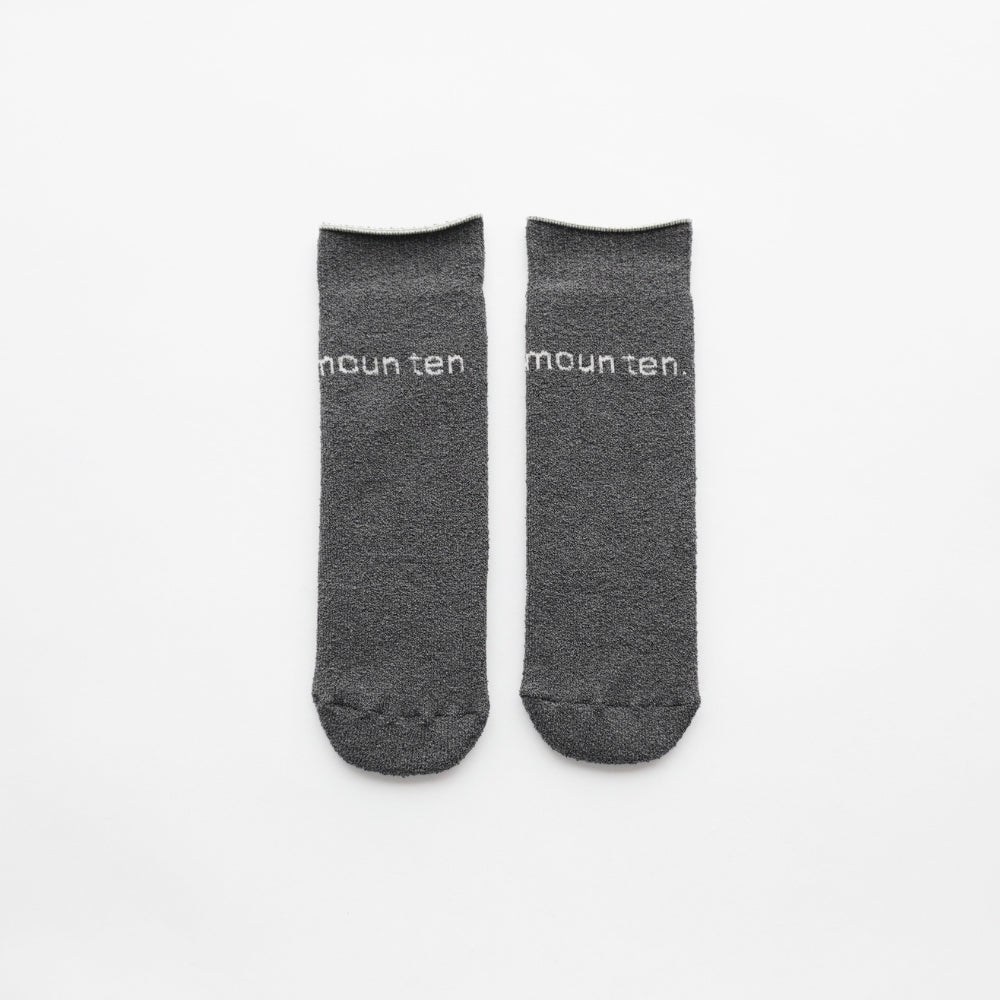 【MOUN TEN.】MOUN TEN. logo tube socks - 26AW Drop1 _ chu chu CHUPETERIA