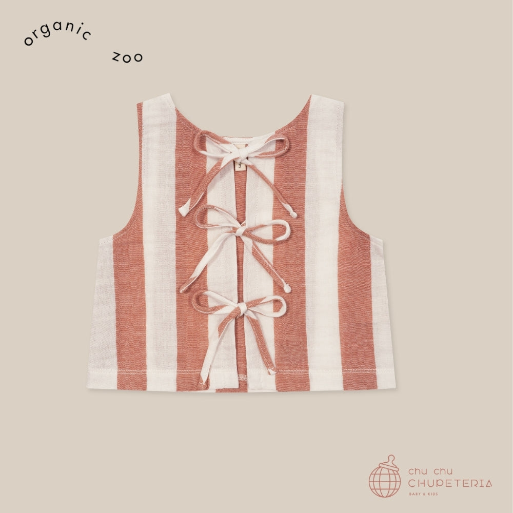 送料無料｠【organic zoo】Sienna Stripes Resort Top – chu chu