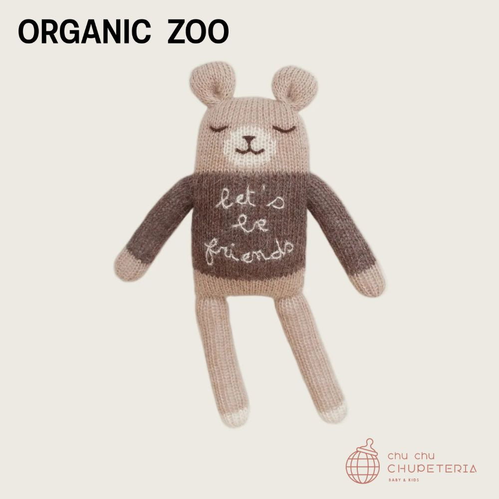 ｟送料無料｠【organic zoo】Teddy Soft Toy - Friends - chu chu CHUPETERIA