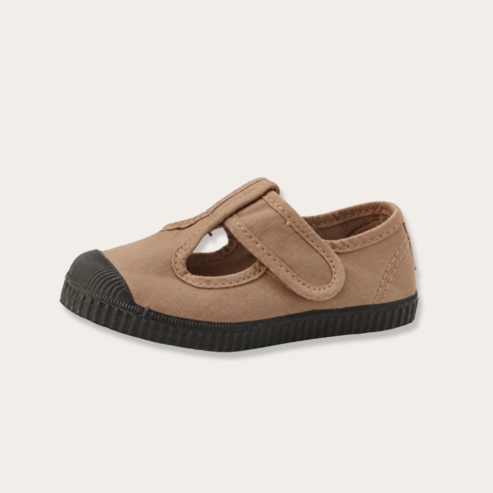 【CIENTA】T-Strap Shoes - 77N997 Beige _ chu chu CHUPETERIA