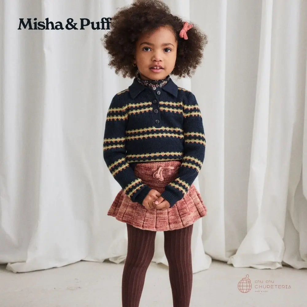 25FA】【Misha&Puff】Skating Pond Skirt - Prairie Rose - chu chu