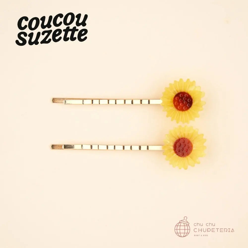【Coucou Suzette】Sunflowers Bobby Pins - chu chu CHUPETERIA