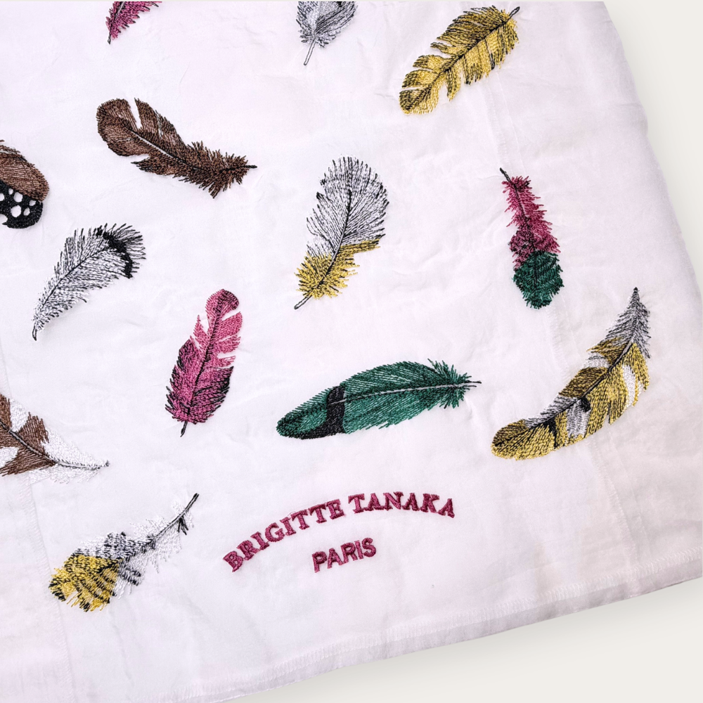 【Brigitte Tanaka】Sac Plumes Deux Cote _ chu chu CHUPETERIA