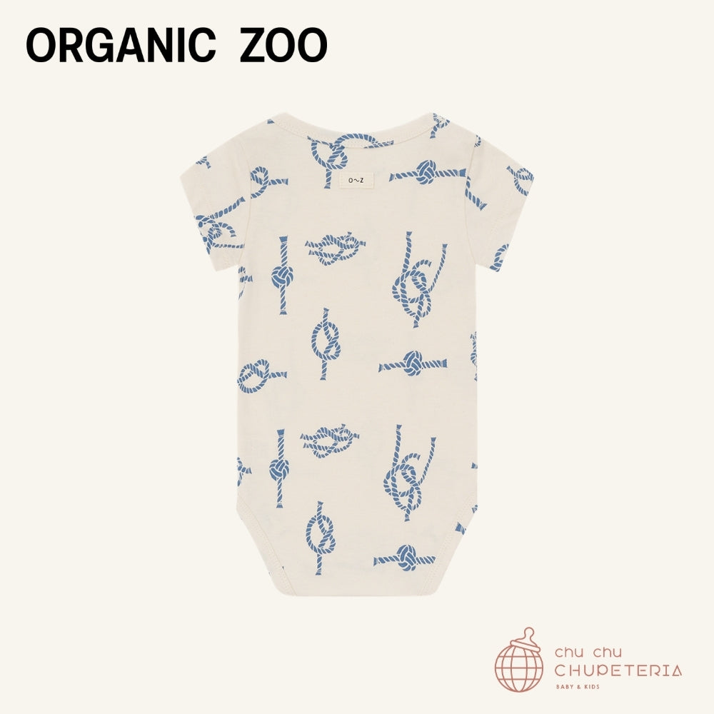 ｟送料無料｠【organic zoo】Sailor Knots Short Sleeve Bodysuit - chu chu CHUPETERIA