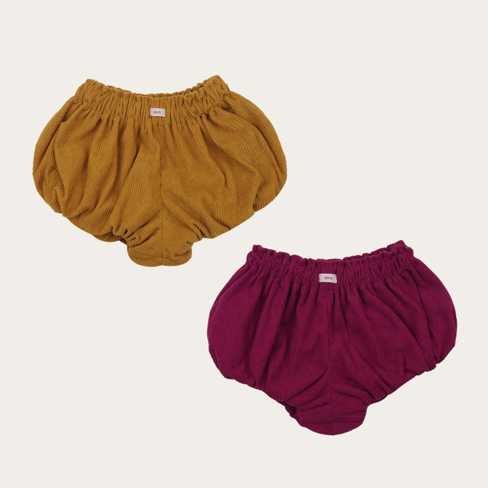 【avo】CORDUROY BALLOON BLOOMER _ chu chu CHUPETERIA