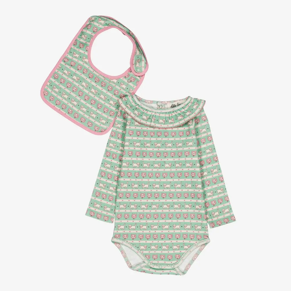 【hello Simone】Pernilla baby set Kitty Aqua _ chu chu CHUPETERIA