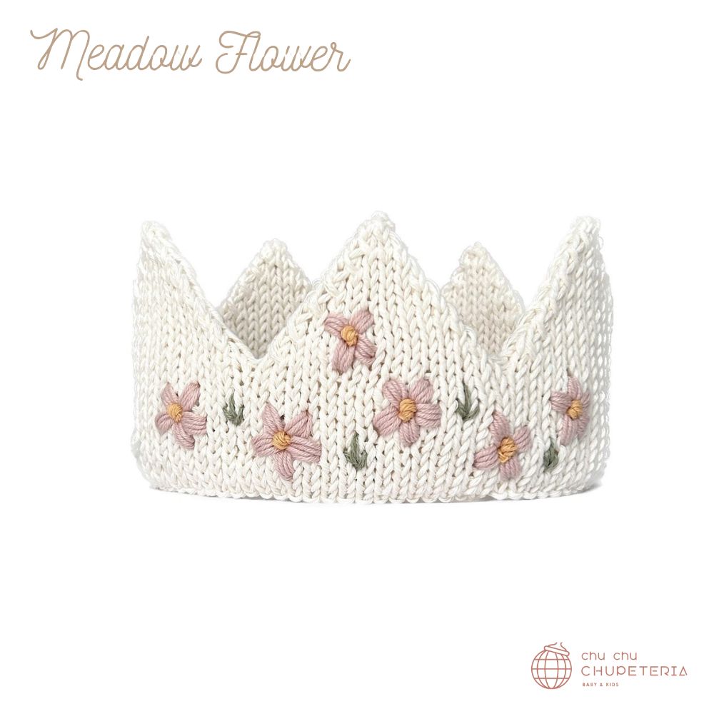 meadow flower ニットクラウン SEQUIN CROWNS 2-5y meadow flower】SEQUIN CROWN – chu chu CHUPETERIA