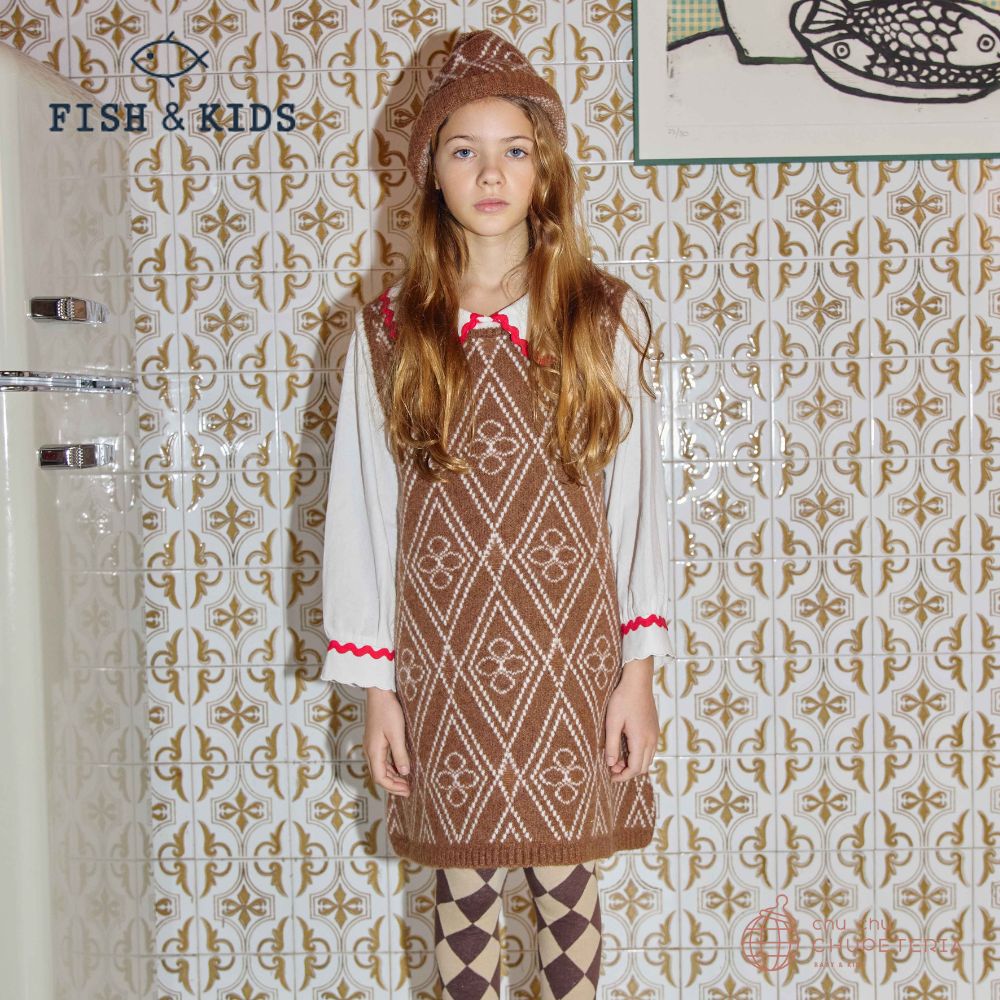fish&kids 2024AW パッチワークトップス 4-5y fish&kids 2024AW パッチワークトップス 4-5y 2025年最新