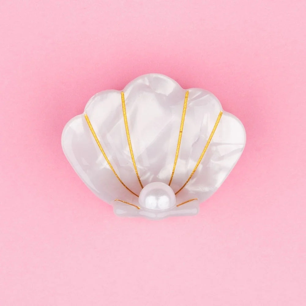 【Coucou Suzette】Scallop Shell Mini Hair Claw _ chu chu CHUPETERIA