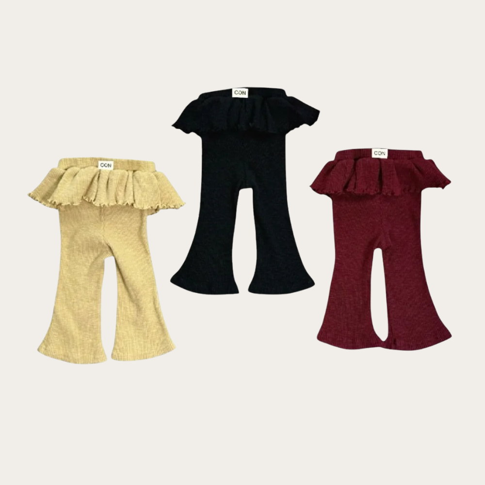 【con】Con Frill Pants _ chu chu CHUPETERIA
