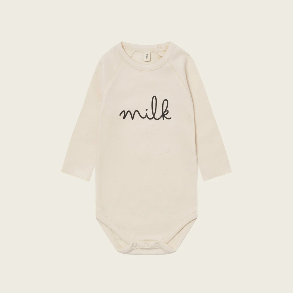 organic zoo】Undyed Midnight Wrap Bodysuit - chu chu CHUPETERIA