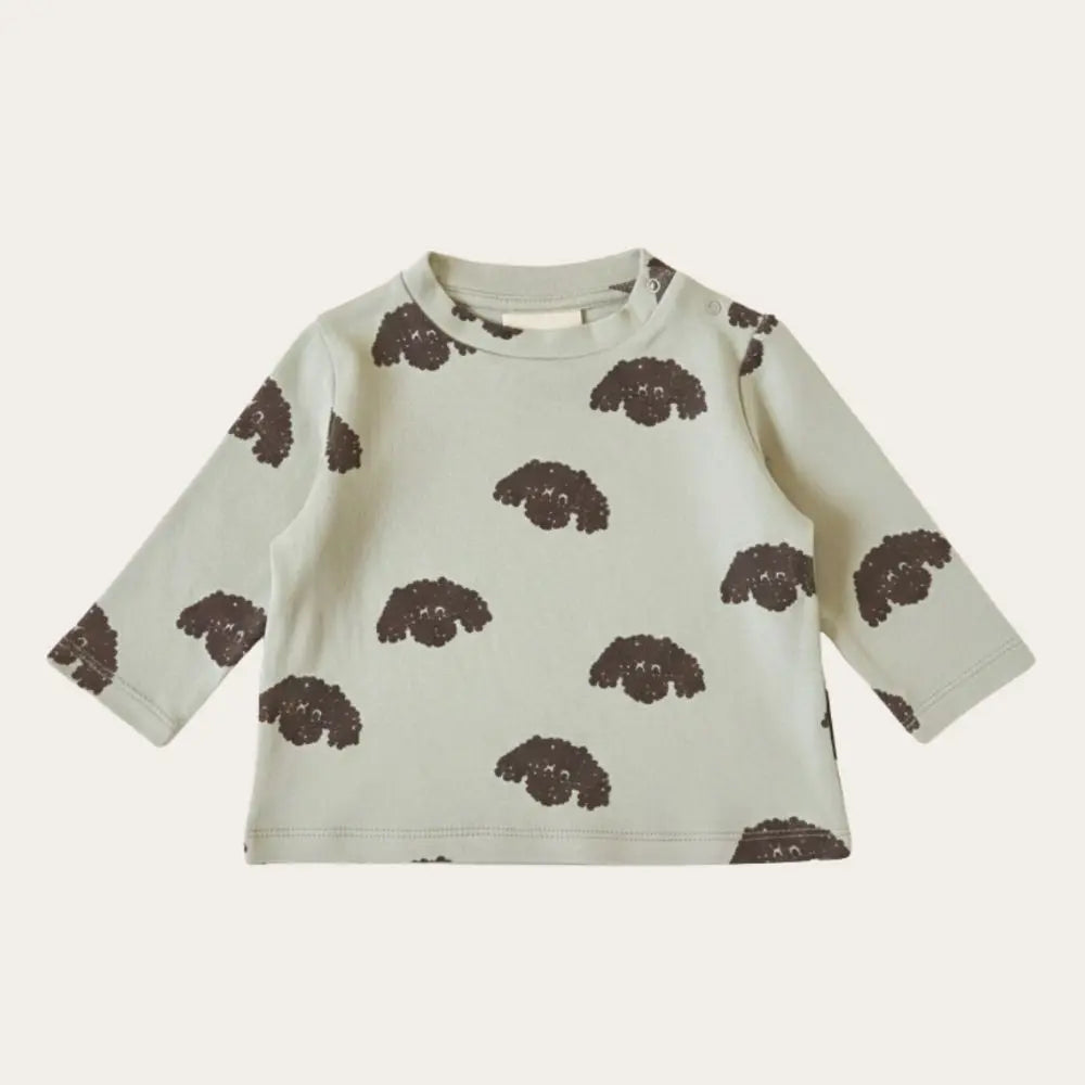【STUDIO BOHEME】T-SHIRT ESSENTIAL - STONE DOG FRERE  (26AW Drop 1) _ chu chu CHUPETERIA