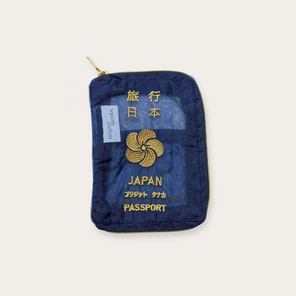 【Brigitte Tanaka】26SS Collection - Japanese Passport Pouch _ chu chu CHUPETERIA