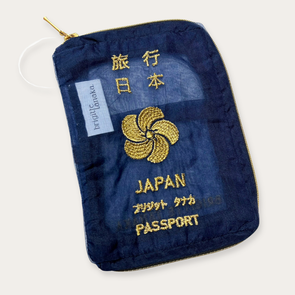 【Brigitte Tanaka】26SS Collection - Japanese Passport Pouch _ chu chu CHUPETERIA