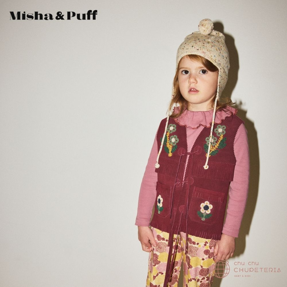 Misha & Puff ニット帽 Misha & Puff Pointy Peak Hat - Overcast | Baby
