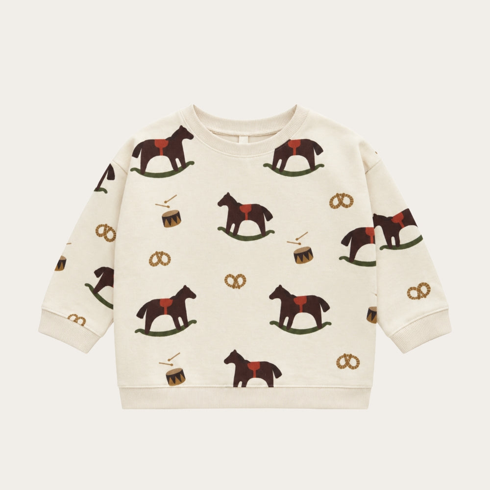 【organic zoo】Rockinghorse Parade Sweatshirt _ chu chu CHUPETERIA