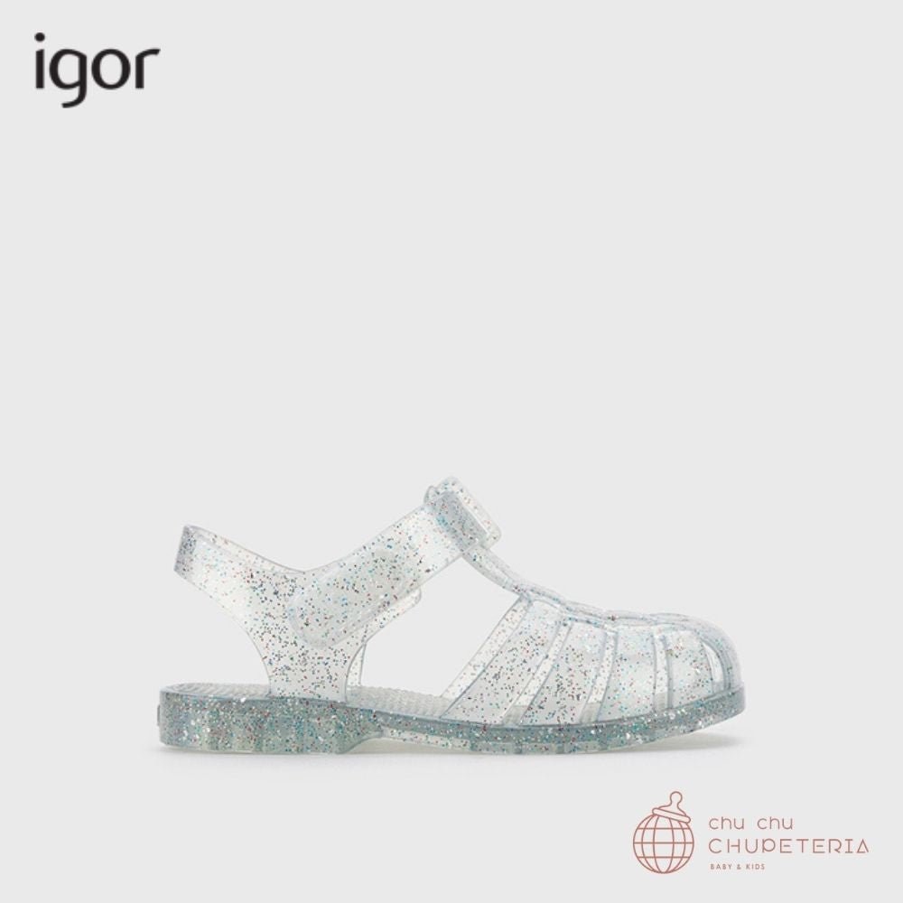 《送料無料》《4月上旬入荷予定》【igor】CLASICA CRISTAL - TR.TRANS. MULTI GLITTER _2 _ chu chu CHUPETERIA