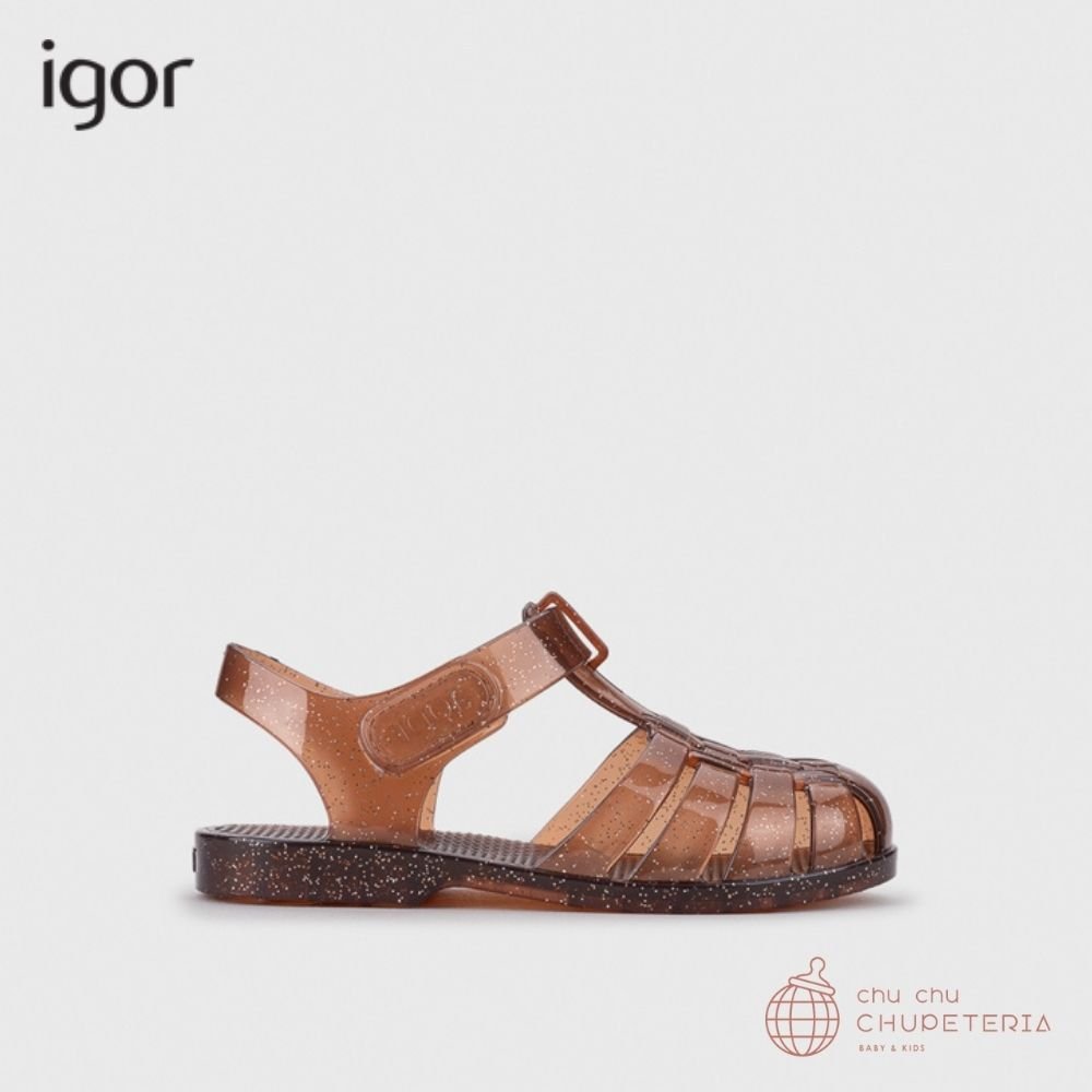 《送料無料》《4月上旬入荷予定》【igor】CLASICA GLITTER - CR.MARRON _2 _ chu chu CHUPETERIA