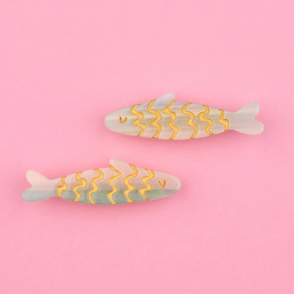 【Coucou Suzette】Sardines Hair Clip Set _ chu chu CHUPETERIA