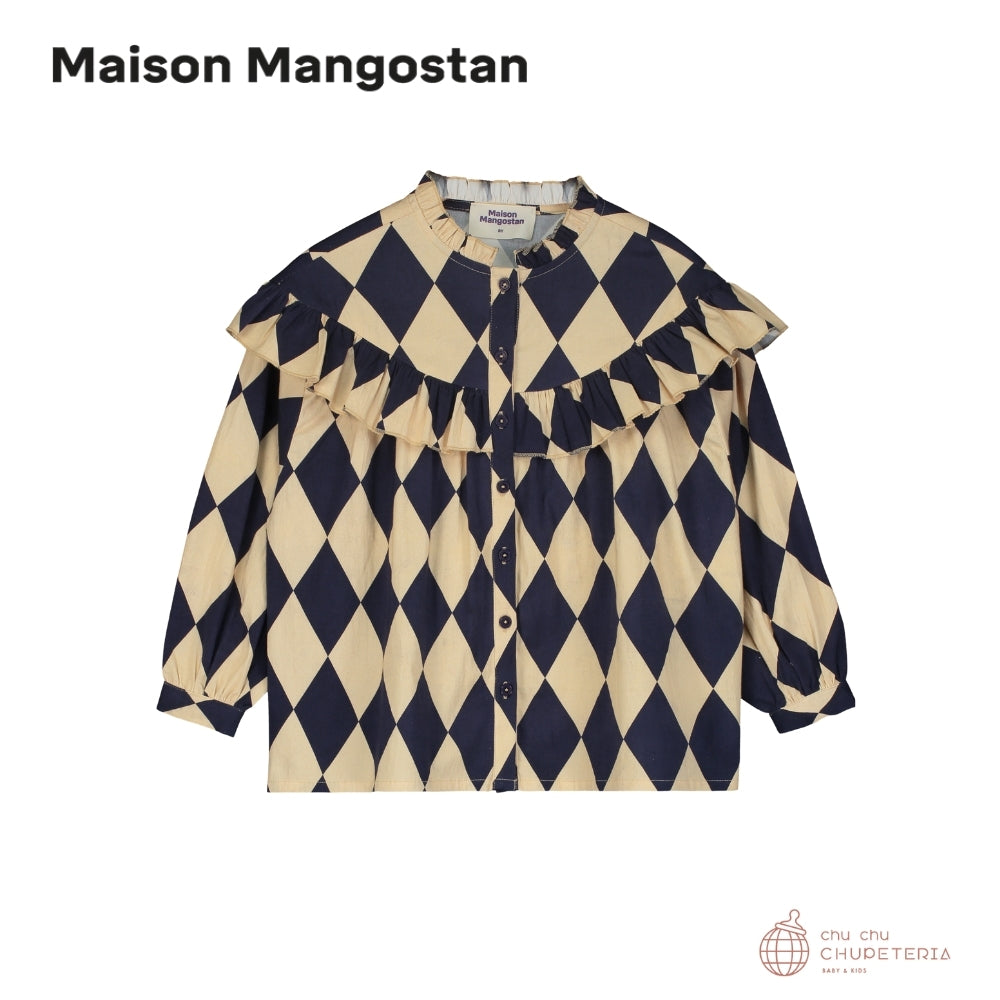 Maison Mangostan パッチワーク　ジャケット　4y 70%OFF 4Yラスト1点 MAISON MANGOSTAN THE ORIGINAL LO