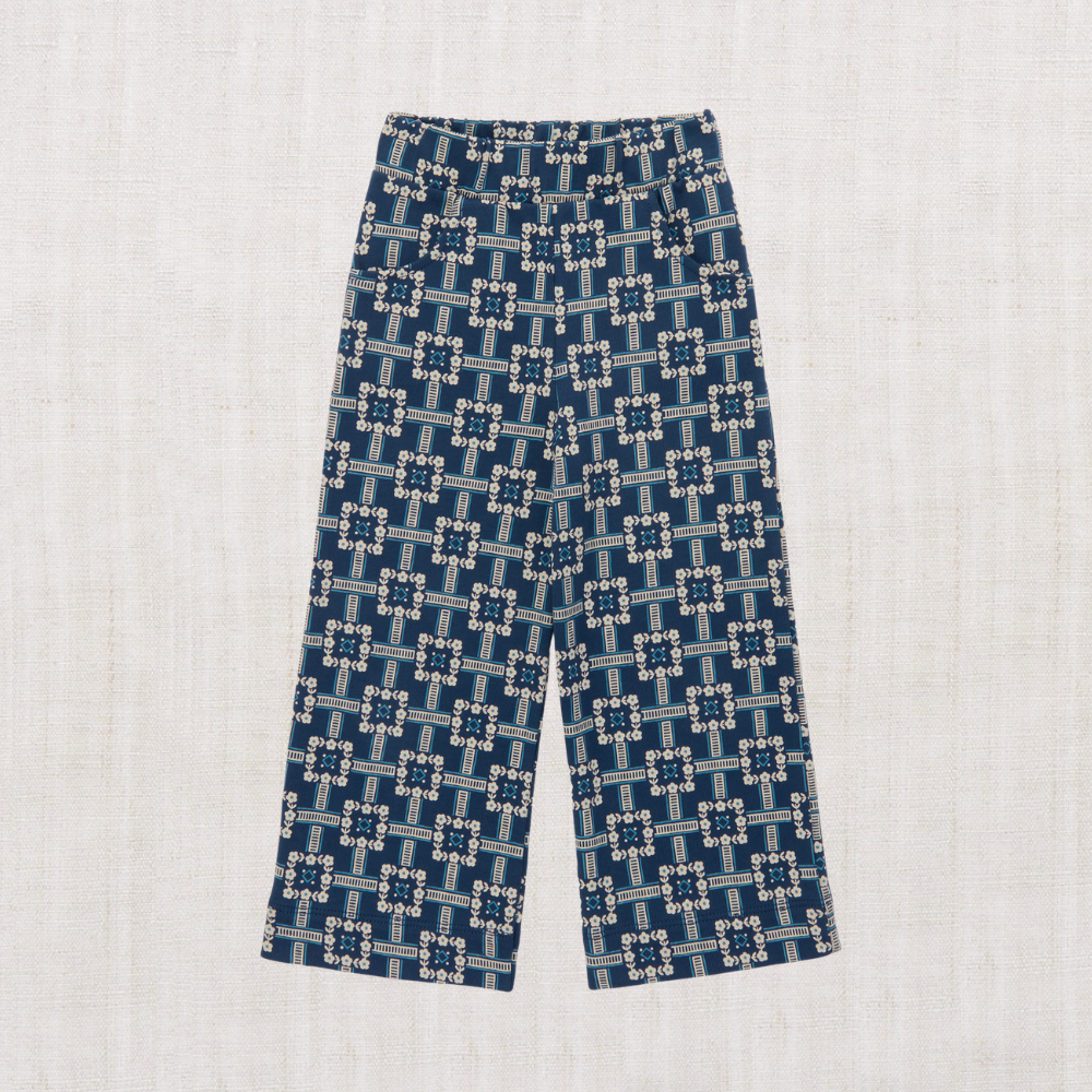 【Misha&Puff】A-Pant - Moonlight Railroad Floral - 26WI Drop1 _ chu chu CHUPETERIA