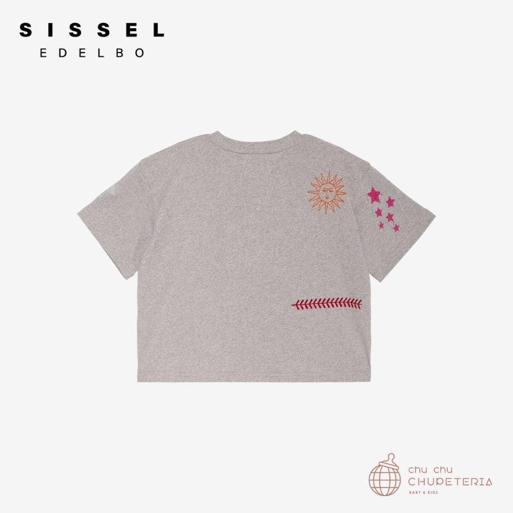 《即納 / 5月下旬入荷予定》【SISSEL EDELBO】Billie MINI T-Shirt Grey Melange _2 _ chu chu CHUPETERIA