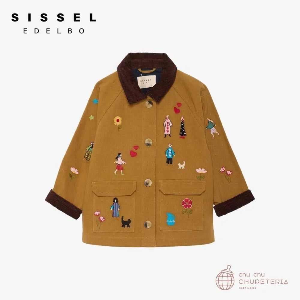 即納/5月下旬入荷予定》【SISSEL EDELBO】Cara MINI Jacket Camel