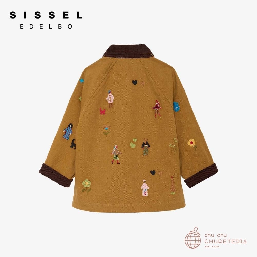 《即納/5月下旬入荷予定》【SISSEL EDELBO】Cara MINI Jacket Camel _2 _ chu chu CHUPETERIA