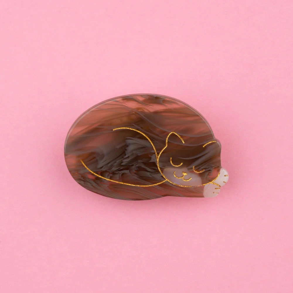 【Coucou Suzette】Sleeping Cat Hair Clip _ chu chu CHUPETERIA