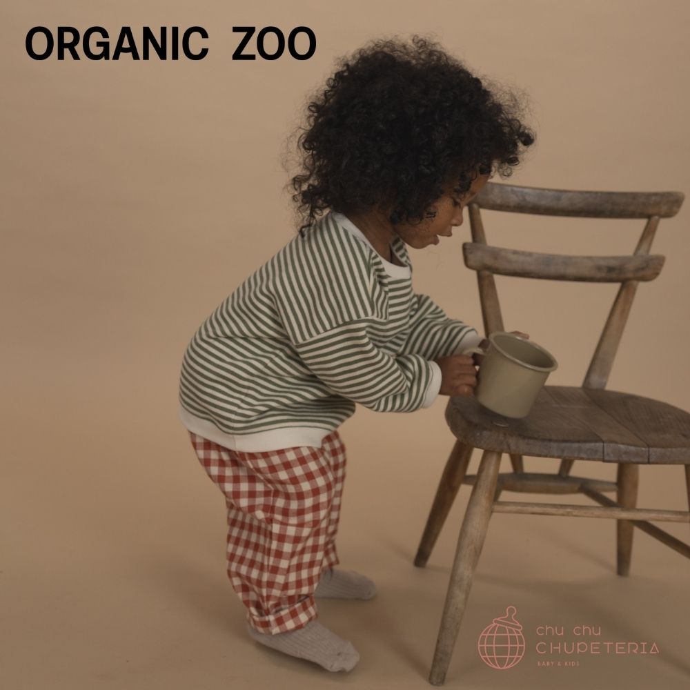送料無料｠【organic zoo】Paprika Gingham Carrot Pants (25AW