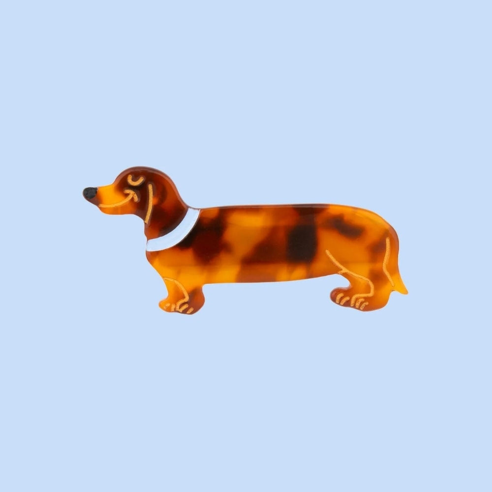 【Coucou Suzette】Dachshund Hair Clip _ chu chu CHUPETERIA