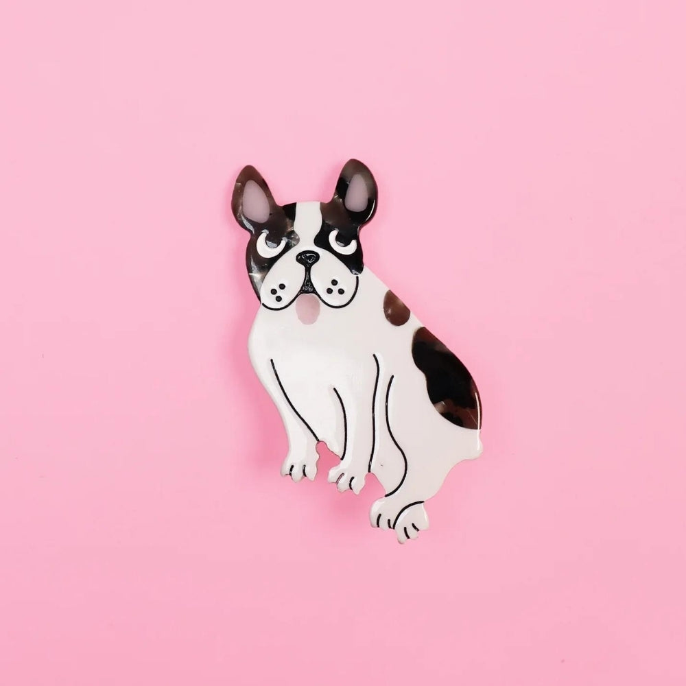 【Coucou Suzette】Bulldog Hair Clip _ chu chu CHUPETERIA