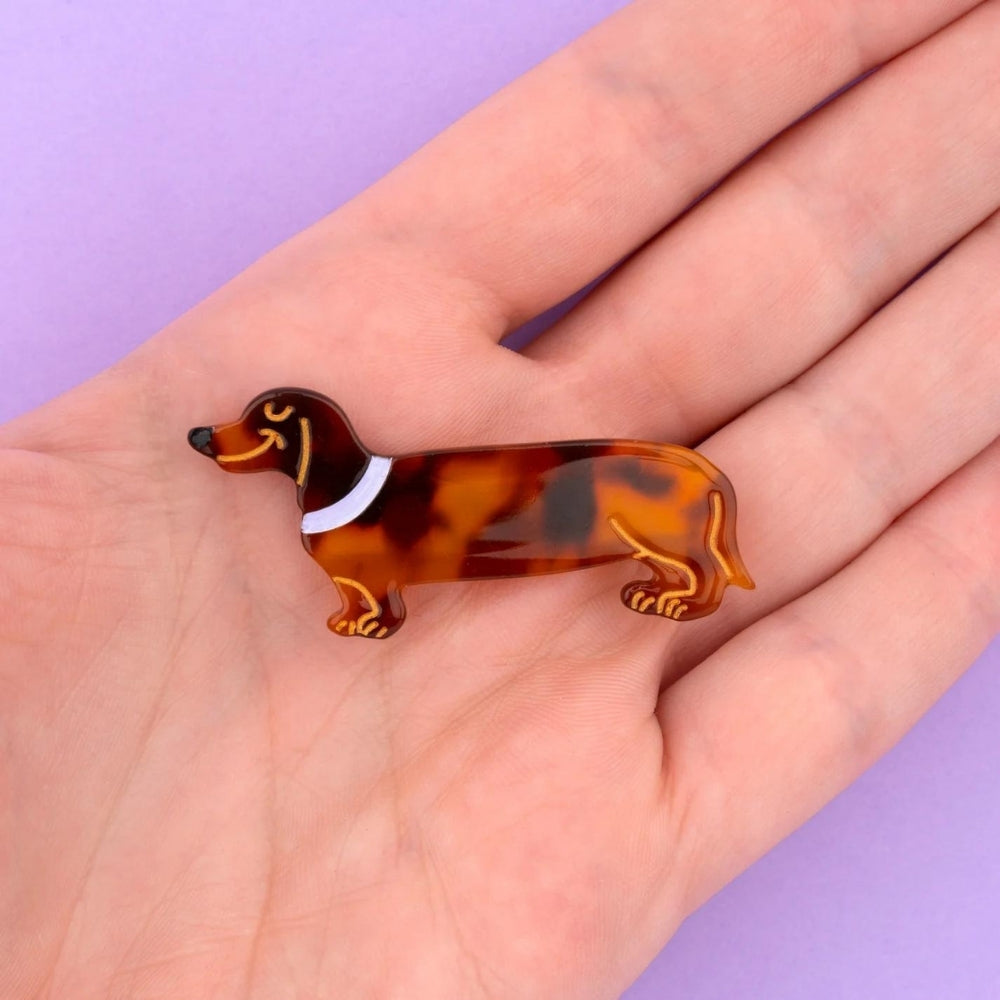 【Coucou Suzette】Dachshund Hair Clip _ chu chu CHUPETERIA